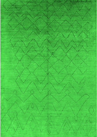 Oriental Green Industrial Rug, urb2682grn