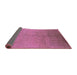 Sideview of Oriental Pink Industrial Rug, urb2682pnk