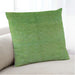 Lifestyle Image of Mid-Century Modern Urban Square Green Throw Pillow, 18 inch by 18 inch, pwurb2682