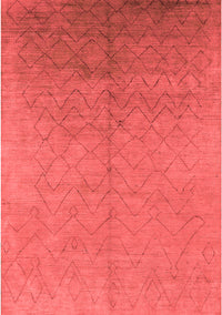 Oriental Red Industrial Rug, urb2682red