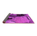 Sideview of Oriental Pink Industrial Rug, urb2684pnk