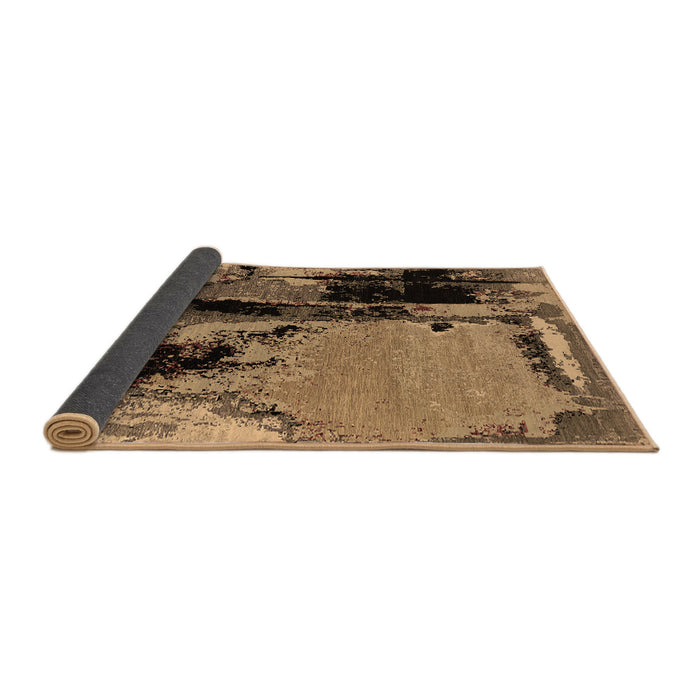 Sideview of Oriental Brown Industrial Rug, urb2684brn