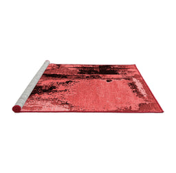 Industrial Red Washable Rugs