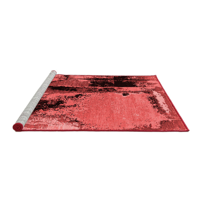 Industrial Red Washable Rugs