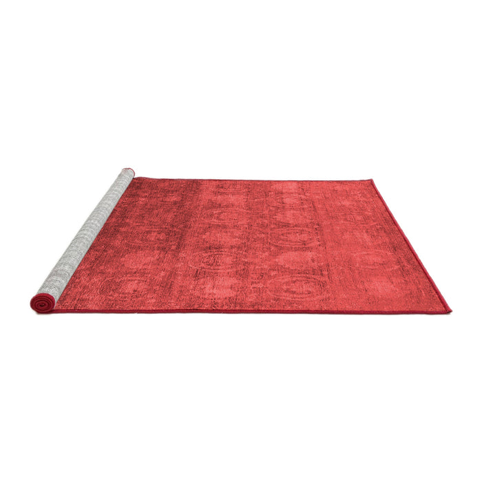 Industrial Red Washable Rugs