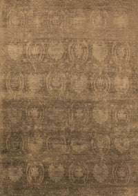 Oriental Brown Industrial Rug, urb2685brn