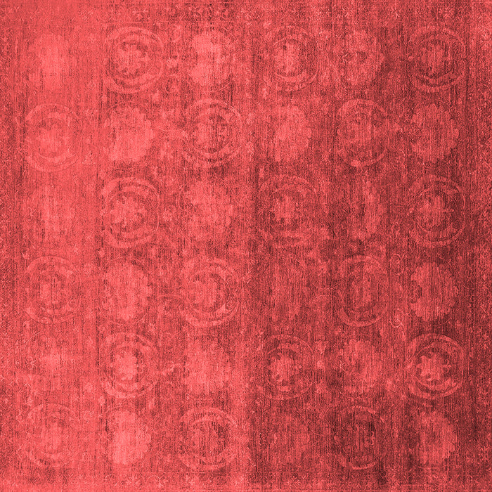 Machine Washable Oriental Red Industrial Rug, wshurb2685red