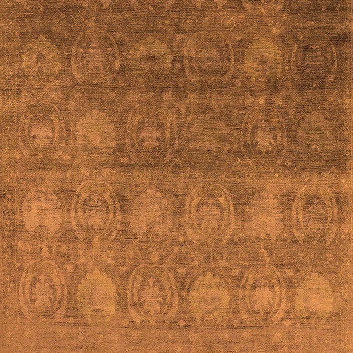 Oriental Orange Industrial Rug, urb2685org