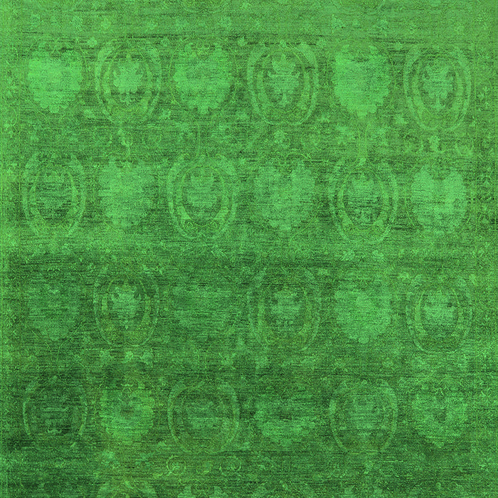 Oriental Green Industrial Rug, urb2685grn
