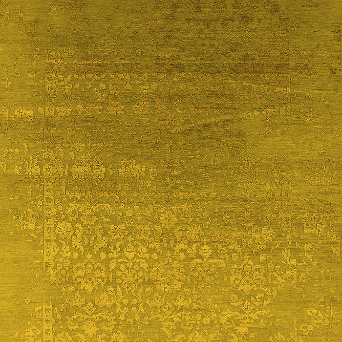 Oriental Yellow Industrial Rug, urb2686yw