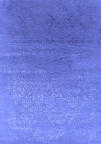 Oriental Blue Industrial Rug, urb2686blu