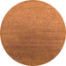 Round Oriental Orange Industrial Rug, urb2686org