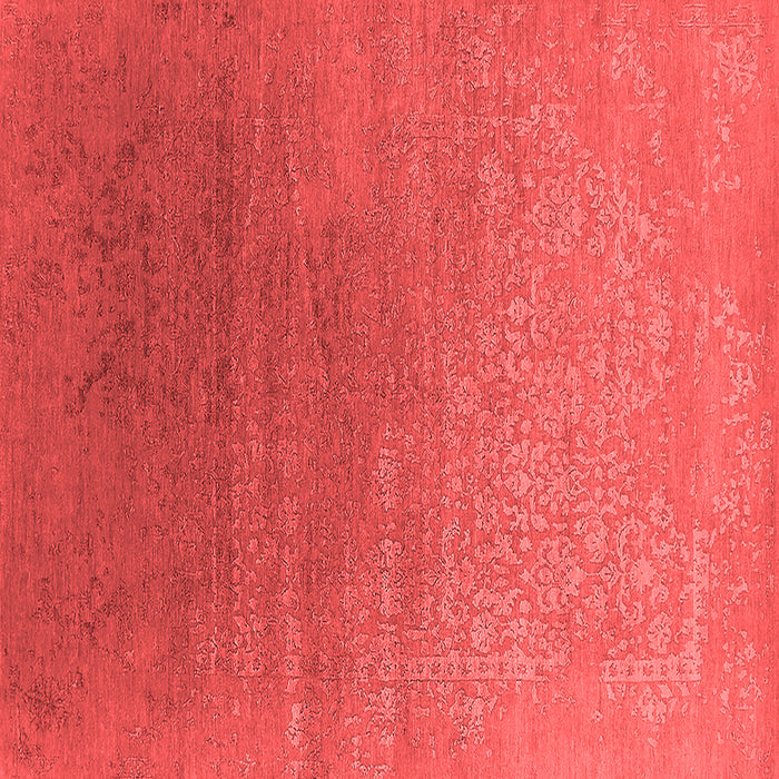 Machine Washable Oriental Red Industrial Rug, wshurb2686red