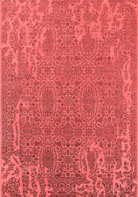 Oriental Red Industrial Rug, urb2687red