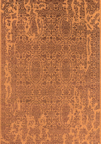 Oriental Orange Industrial Rug, urb2687org