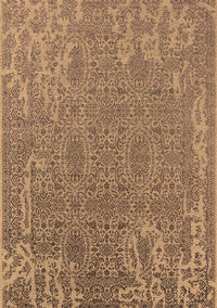 Oriental Brown Industrial Rug, urb2687brn