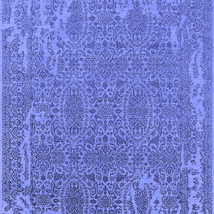 Oriental Blue Industrial Rug, urb2687blu