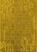 Oriental Yellow Industrial Rug, urb2687yw