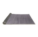 Sideview of Mid-Century Modern Dark Gray Oriental Rug, urb2688