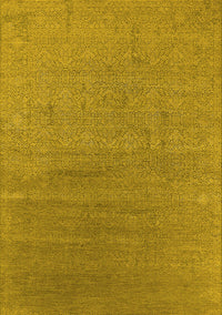 Oriental Yellow Industrial Rug, urb2688yw