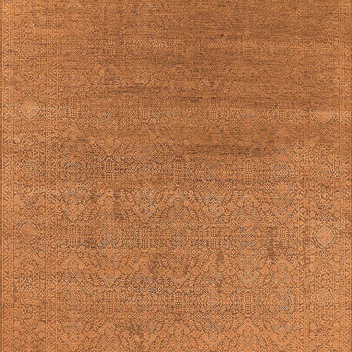 Oriental Orange Industrial Rug, urb2688org