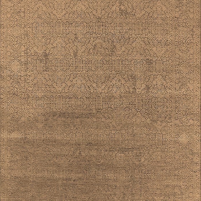 Oriental Brown Industrial Rug, urb2688brn