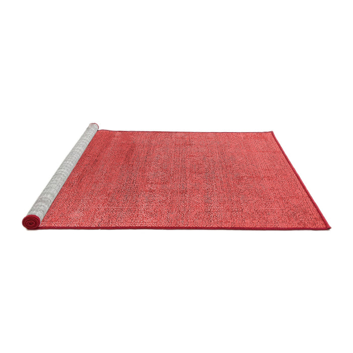 Industrial Red Washable Rugs