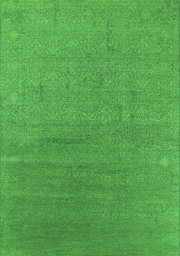 Oriental Green Industrial Rug, urb2688grn