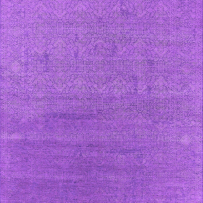 Machine Washable Oriental Purple Industrial Area Rugs, wshurb2688pur
