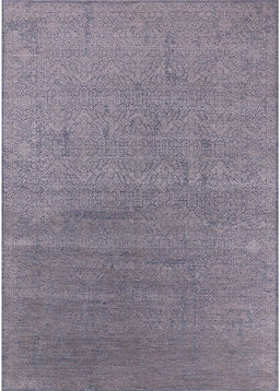 Mid-Century Modern Dark Gray Oriental Rug, urb2688