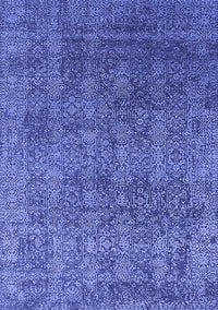 Oriental Blue Industrial Rug, urb2689blu