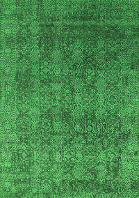 Oriental Green Industrial Rug, urb2689grn