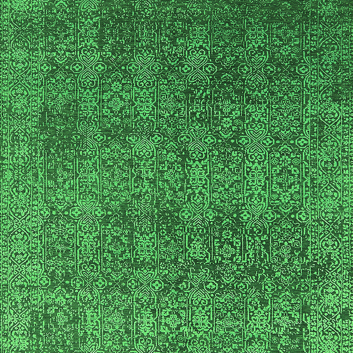 Oriental Green Industrial Rug, urb2689grn