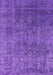 Machine Washable Oriental Purple Industrial Area Rugs, wshurb2689pur