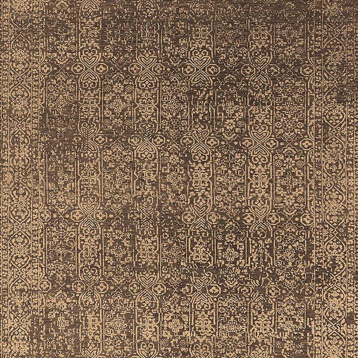 Oriental Brown Industrial Rug, urb2689brn