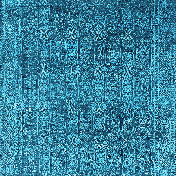 Oriental Light Blue Industrial Rug, urb2689lblu