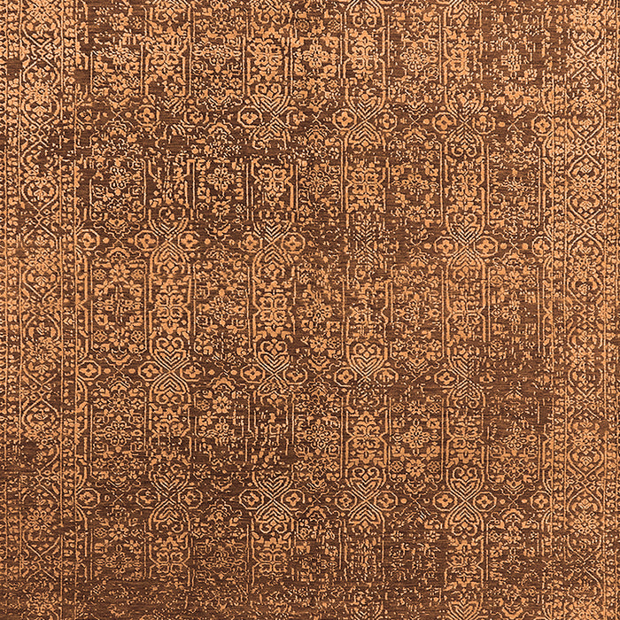 Machine Washable Oriental Orange Industrial Area Rugs, wshurb2689org