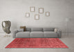 Industrial Red Washable Rugs