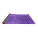 Sideview of Oriental Purple Industrial Rug, urb2689pur