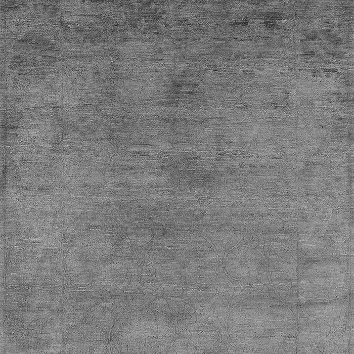 Machine Washable Oriental Gray Industrial Rug, wshurb2690gry