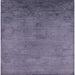 Square Mid-Century Modern Purple Oriental Rug, urb2690