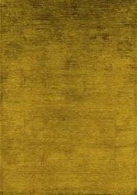 Oriental Yellow Industrial Rug, urb2690yw