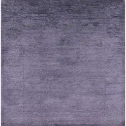 Square Machine Washable Industrial Modern Grape Purple Rug, wshurb2690