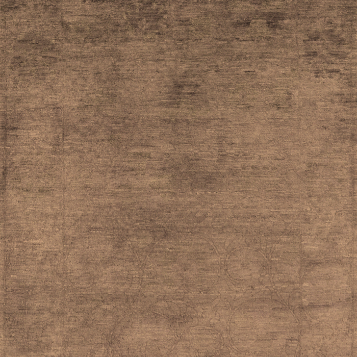 Machine Washable Oriental Brown Industrial Rug, wshurb2690brn
