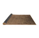 Sideview of Oriental Brown Industrial Rug, urb2690brn