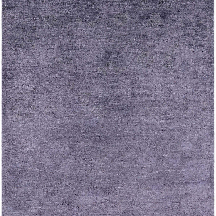 Machine Washable Industrial Modern Grape Purple Rug, wshurb2690