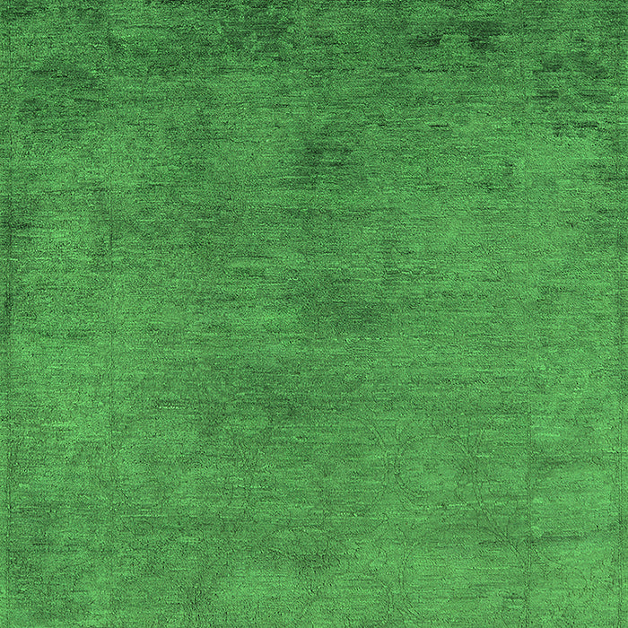 Oriental Green Industrial Rug, urb2690grn