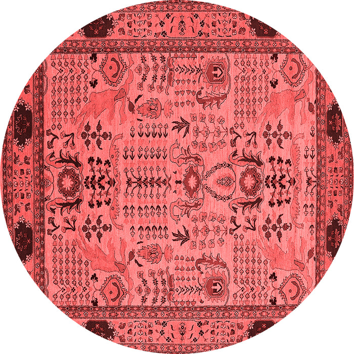 Oriental Red Traditional Rug, urb2691red