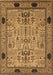 Machine Washable Oriental Brown Traditional Rug, wshurb2691brn