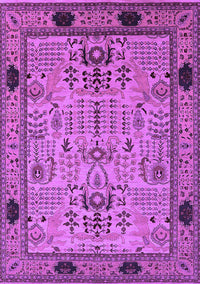 Oriental Purple Traditional Rug, urb2691pur